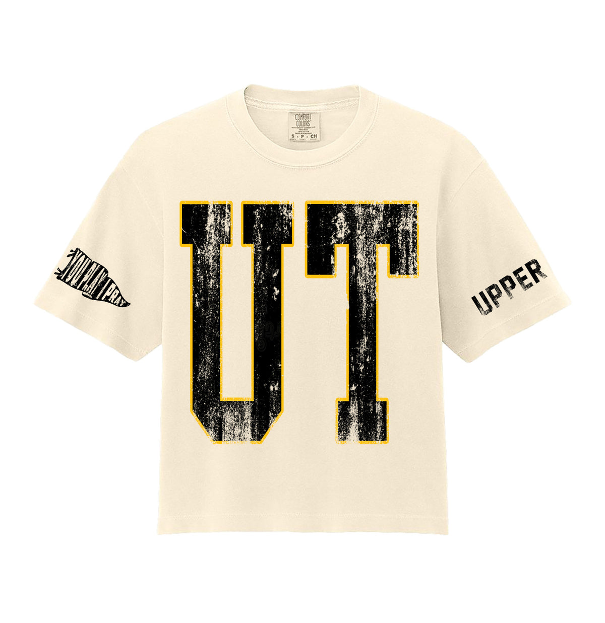 Upper Football Cropped T-Shirt
